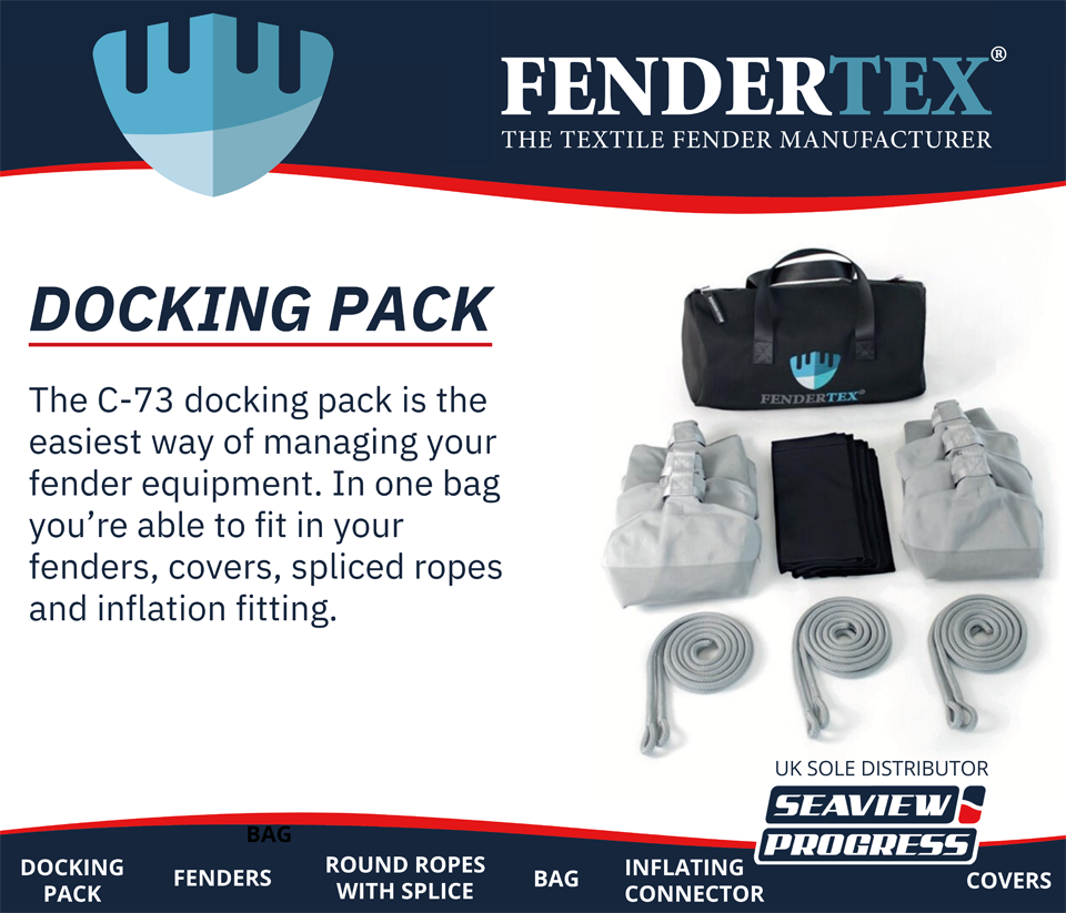 Fendertext docking pack courtesy of Seaview Progress