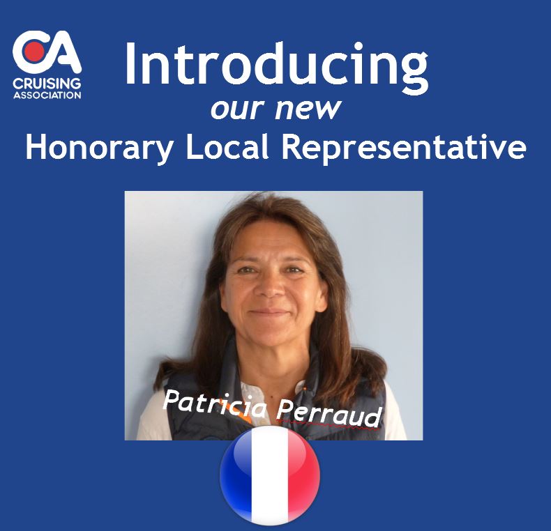 Patricia Perraud, new Cruising Association HLR for Saint-Quay-Portrieux in North Brittany, France
