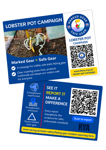 Lobster Pot Campaign pick-up card