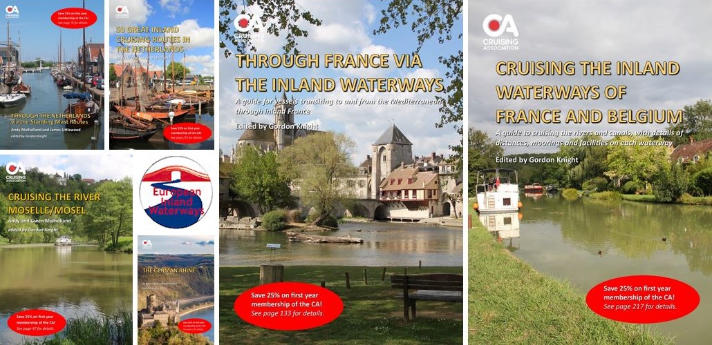 CA European Inland Waterways cruising guides