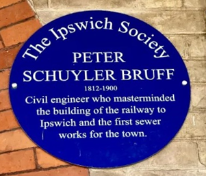 Bruff blue plaque