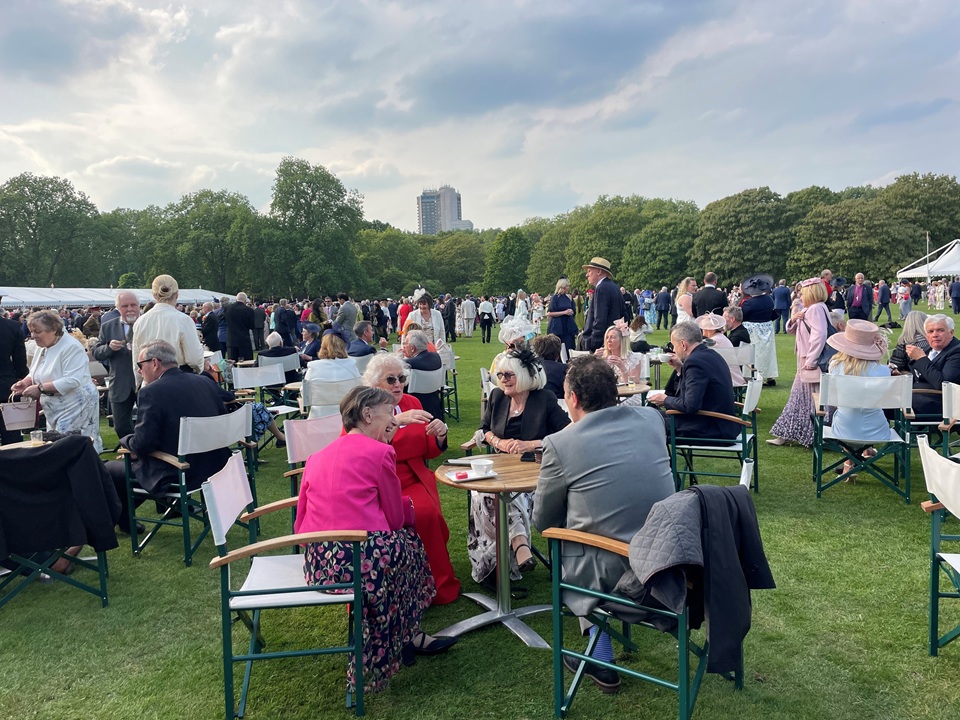CA volunteers attend Buckingham Palace Garden Party