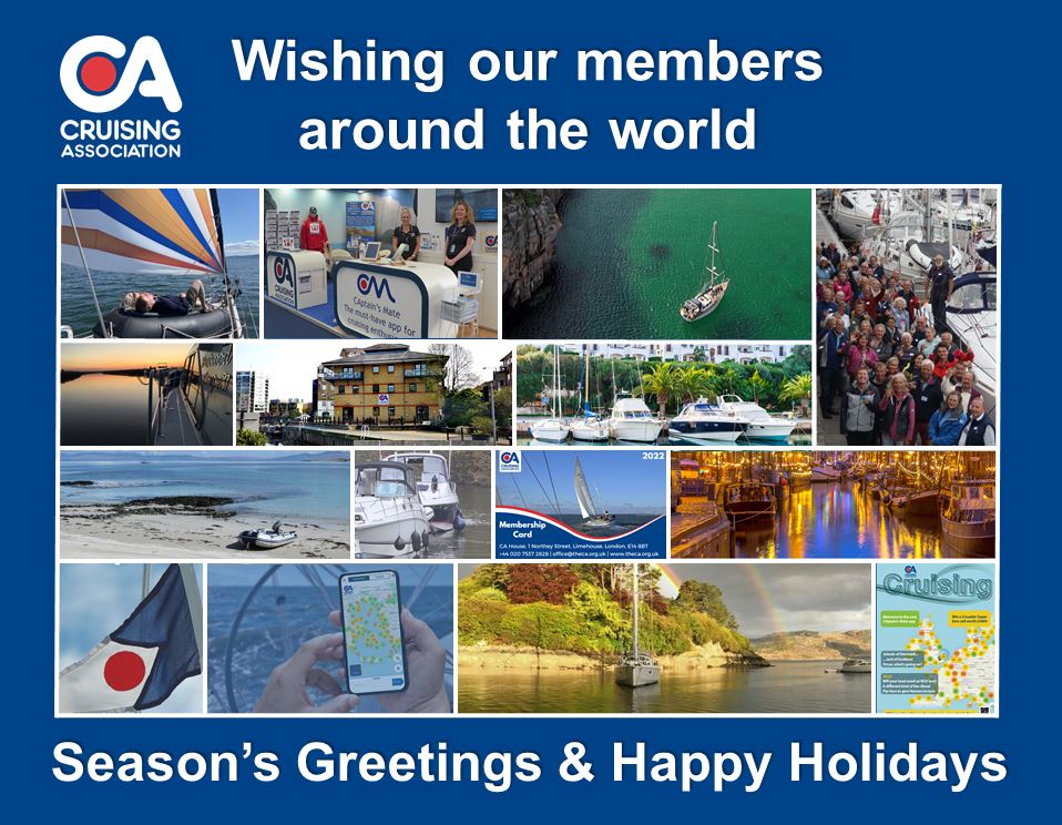 Season’s Greetings from the Cruising Association