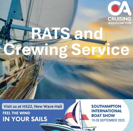 CA RATS and Crewing Service days at Southampton International Boat Show