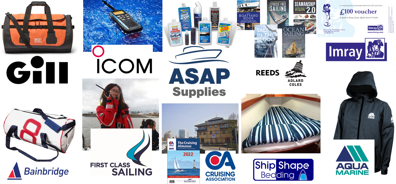 CA daily prizes at the 2021 Southampton International Boat Show