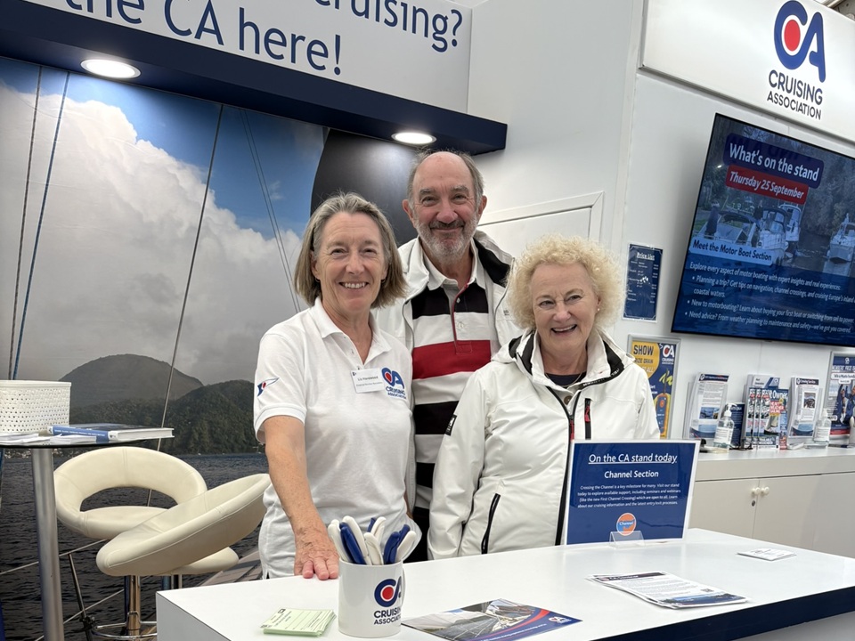 CA volunteers at Southampton International Boat Show