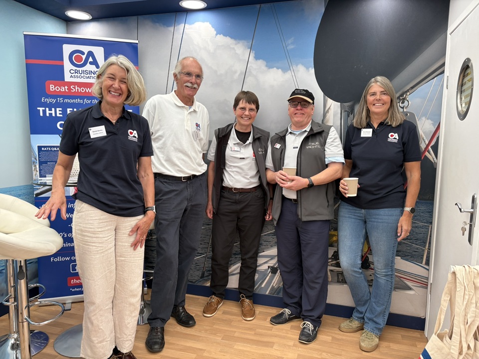 CA volunteers at Southampton International Boat Show