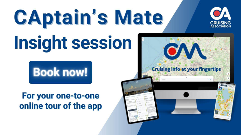 CAptain's Mate app Insights Sessions