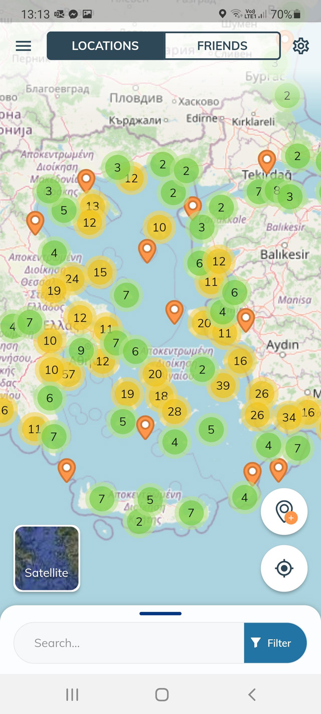 CAptain's Mate cruising information app - Mediterranean cruising guide