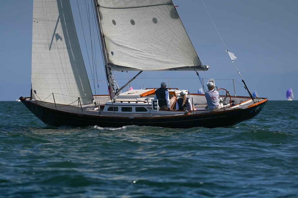 Chameleon Of Cowes racing during Cowes Week 2021