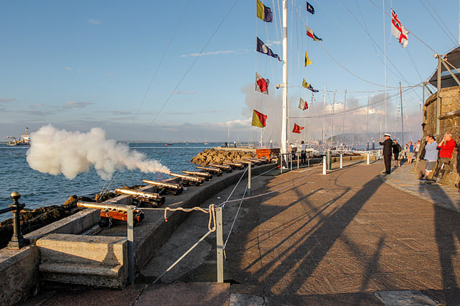 Cowes Week starting gun