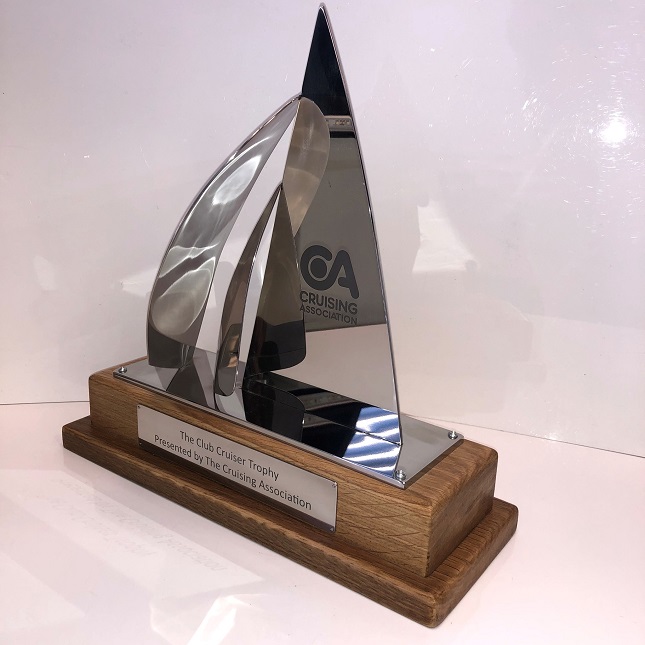 Cowes Week Club Cruiser Class Trophy, presented by the Cruising Association