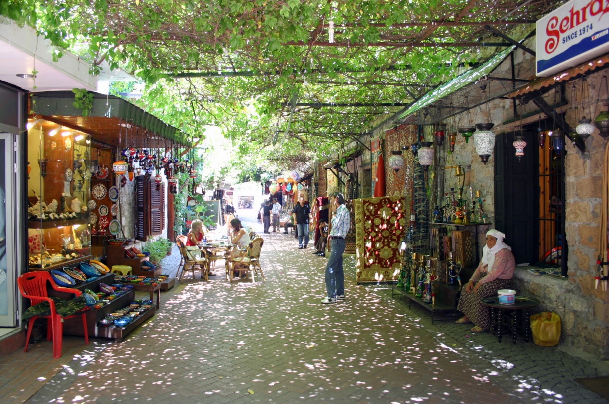 Essence - Runner Up - Photo E (13866) Shady spot, Fethiye market by Gordon Knight (Canon EOS 300D DIGITAL)