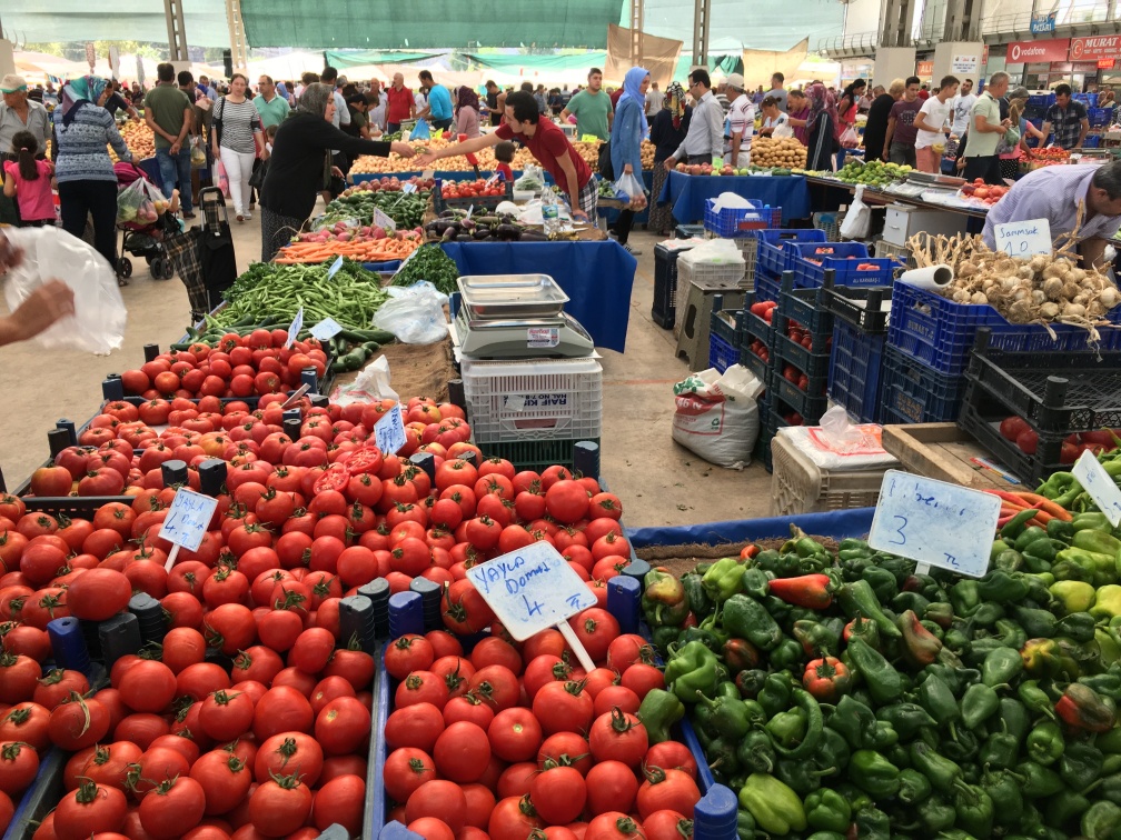 Finike Market, Turkey