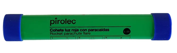 Spanish manufactured LECEA rocket parachute flare (model L-35)