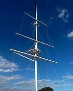 Ganges mast close up