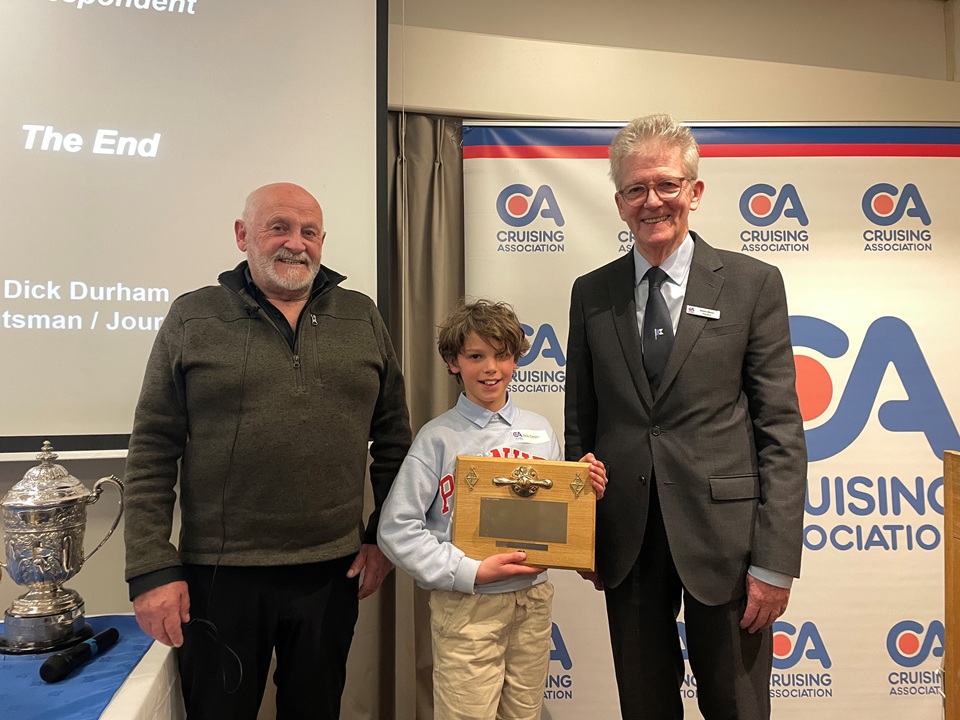 Generations at Sea Trophy winner Beau Cooper