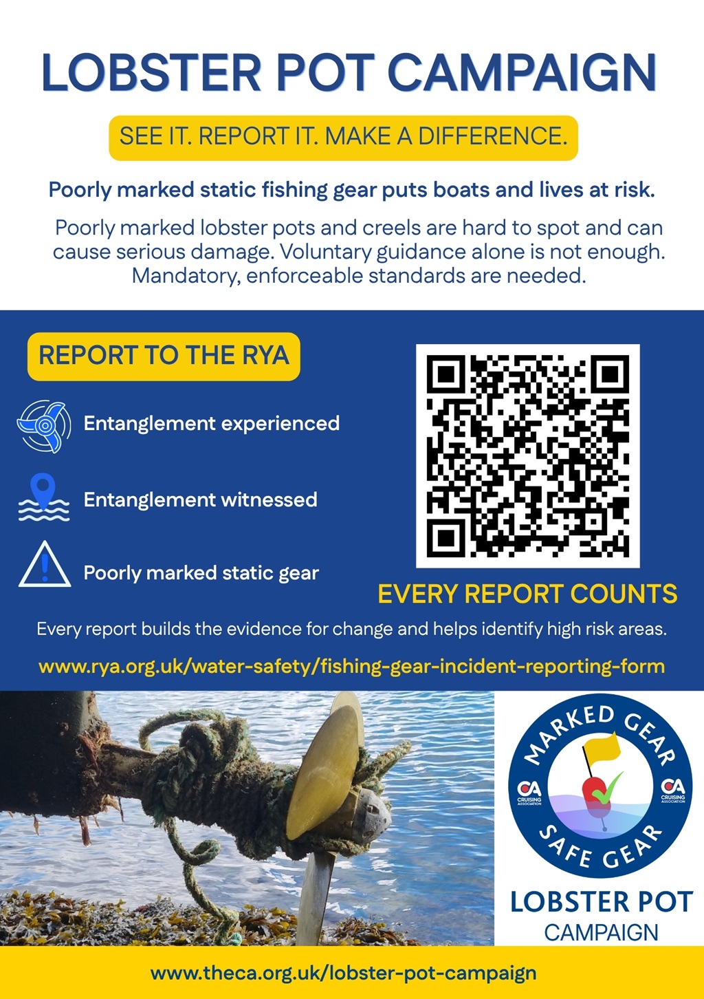 Lobster Pot Campaign flyer