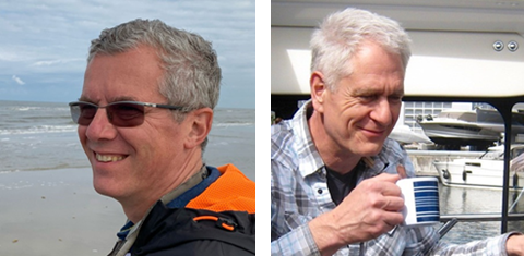 Machiel Lambooij and Remko Sinck - speakers for Cruising Skills Week talk: Safety and Skills: Emergency Procedures and Man Overboard