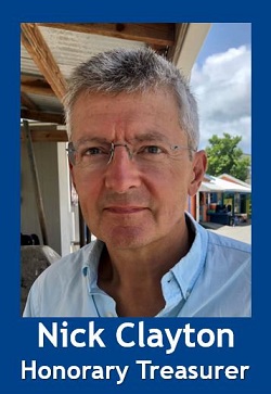 Nick Clayton, CA Honorary Treasurer