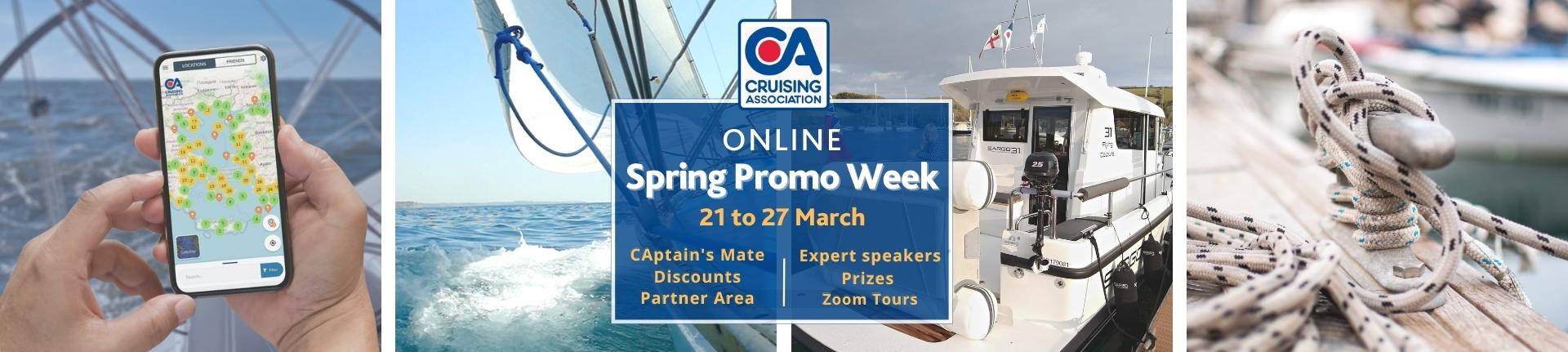 Cruising Association Spring Promo Week 21-27 March 2022