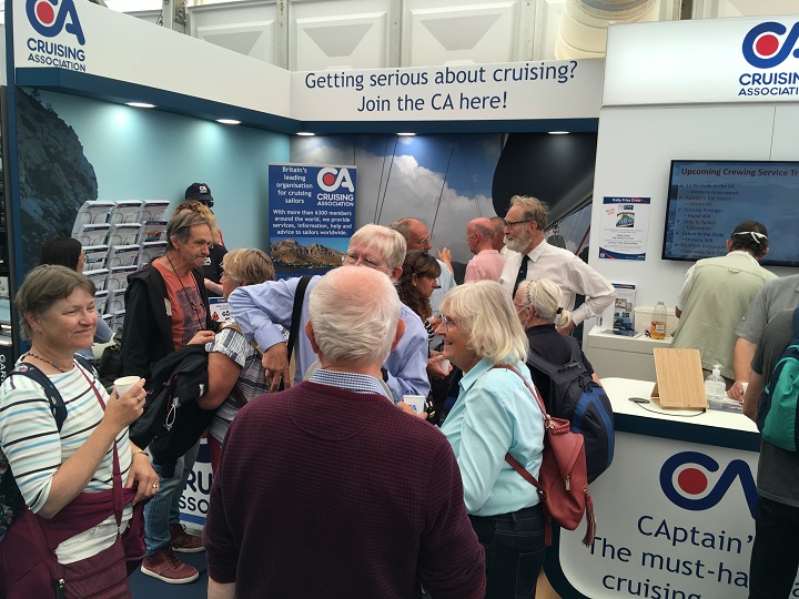 CA hospitality event at 2021 Southampton International Boat Show