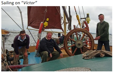 Sailing aboard Victor